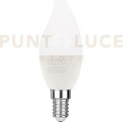 Klassic-e14s-6c lampadina led soffio attacco e14  6w 510lm 3000k 16...