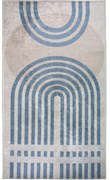 Tappeto blu/grigio 140x80 cm - Vitaus