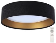 Plafoniera LED dimmerabile SMART GALAXY LED/24W/230V nero/oro + tc