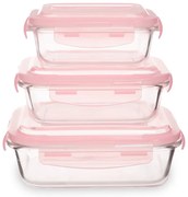 Vasetti in vetro per alimenti 3 pz. Freska - Premier Housewares