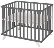 Box in legno di faggio grigio scuro 75x100 cm Lil Planet - Roba