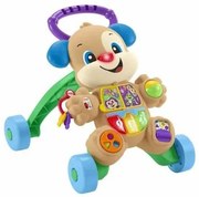 Deambulatore con ruote Fisher Price Suono Cane Luci Multilingue