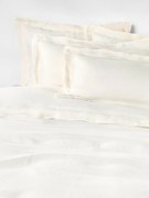 Copripiumino in lino con cucitura in rilievo Linna