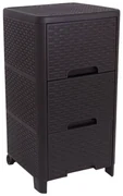 Cassettiera da bagno SENSEA cottage marrone