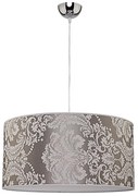 Duolla - Lampadario a sospensione con filo ALTO 1xE27/40W/230V diametro 45 cm argento