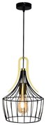 Rabalux 4925 - Lampadario a sospensione con filo PAROV 1xE27/40W/230V