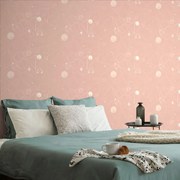 Carta da parati autoadesiva – Motivi geometrici rosa