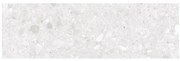 Piastrelle Da Rivestimento 25x80 Cm Effetto Graniglia Ceppo White Opaco