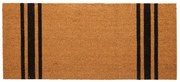 Stuoia di cocco 55x125 cm Black Stripe - Premier Housewares