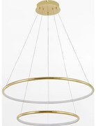 Zuma Line PL201004B-2GD - Lampadario LED a sospensione con filo MARSEILLE LED/40W/230V oro