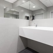 Piastrella da pavimento e rivestimento interno 50 x 100 cm Sp. 3.5 mm rettificato Concrete Gris in gres porcellanato opaco grigio traffico intenso (pei 4/5) R9