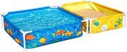 Bestway Piscina Rigida Infantile Con Sandbox 213x122x30,5 cm +2 anni Giardino 00561