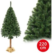 Albero di Natale su tronco 220 cm abete