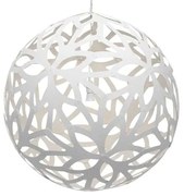 David Trubridge - Floral Lampada a Sospensione Ø100 Bianco 2 Lati David Trubridge