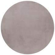 Tappeto rotondo lavabile beige ø 160 cm Pouffy - Ayyildiz Carpets