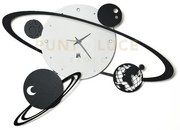 Orologio da parete sistema solare bianco