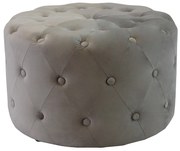 AURA - pouf rotondo in velluto