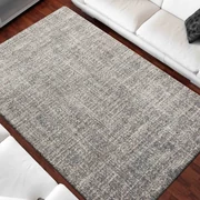 VidaXL Tappeto shaggy a pelo lungo in vera pelle 120x170 cm grigio HomePage  