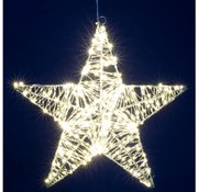 Decorazione natalizia LED 320xLED/230V, stella 45 cm, bianco caldo