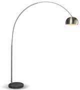 Lampada ad arco moderna in acciaio regolabile - Grande