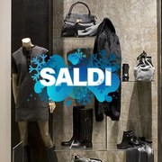 Saldi ghiaccio | Vetrofania