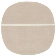 Normann Copenhagen - Oona Rug 140x140 Sand Normann Copenhagen