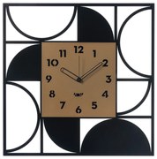 Arti & Mestieri Orologio da parete di design Glam - in 3 varianti Nero oro