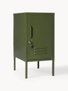 Comodino in metallo Maven, apertura verso sinistra o destra