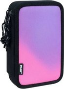 Astuccio Doppio Milan Sunset Nero Rosa 34 Pezzi 19,5 x 13 x 5 cm