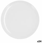 Piatto da pranzo Quid Select Basic Bianco Plastica 25 cm (24 Unità)