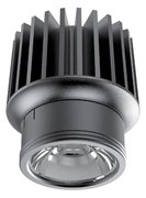 Faretto Incasso Dynamic Alluminio Nero Led 15W 2700K Luce Calda