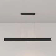 Lampadario A Sospensione Moderno Step Metallo Nero Luce Led Integrato 30W