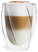 Set di 2 bicchieri da latte a doppia parete, 300 ml - Vialli Design