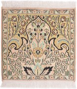 Cashmere Silk Tappeto 50x50 (Indian) Annodato A Mano