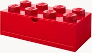 Cassetto portaoggetti per bambini LEGO con 8 bottoni