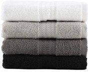 Set di 4 asciugamani in cotone Shadow, 50 x 90 cm - Foutastic