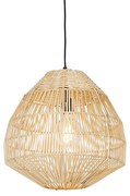 Lampada a sospensione rustica in rattan 41 cm - Bishop