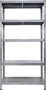 Scaffale in Metallo 5 Ripiani 100x40x195 cm Maciste Zincato...