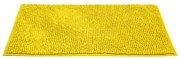 Tappetino da bagno giallo in tessuto 50x80 cm Chenille - Allstar