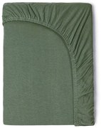 Lenzuolo elastico in cotone verde baby, 60 x 120 cm - Good Morning