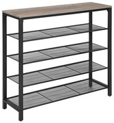 Scarpiera DAVOR grigia/nera