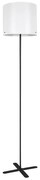 Rabalux 74011 - Lampada da terra IZANDER 1xE27/40W/230V bianco/nero