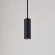Lindby lampada a sospensione Joffrey, Ø 6 cm, nero, metallo, GU10