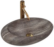 Lavabo da appoggio Rea Roxy A Stone D. Grey