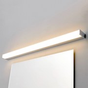 Lindby Applique a LED Philippa, angolare, 89 cm, cromo, IP44