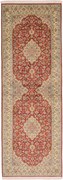 Cashmere Silk Tappeto orientale 80 x 230 (Indian) Annodato A Mano