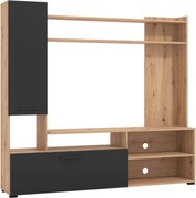 LULIE - parete attrezzata soggiorno due ante moderna