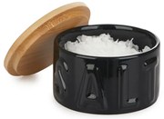 Scatola del sale in ceramica nera - Balvi