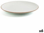 Piatto da pranzo Ariane Terra Beige Ceramica (6 Unità)