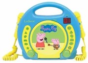 Riproduttore Lexibook Peppa Pig CD Microfono Karaoke x 2